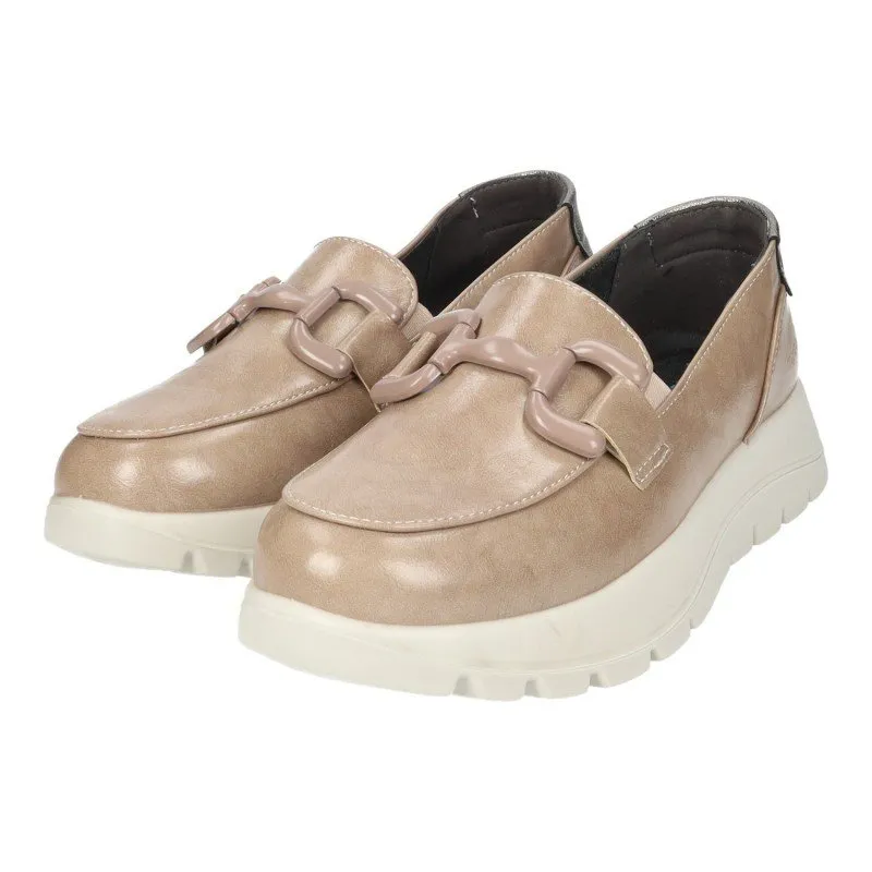 24M623 Mocasines Mysoft color TAUPE
