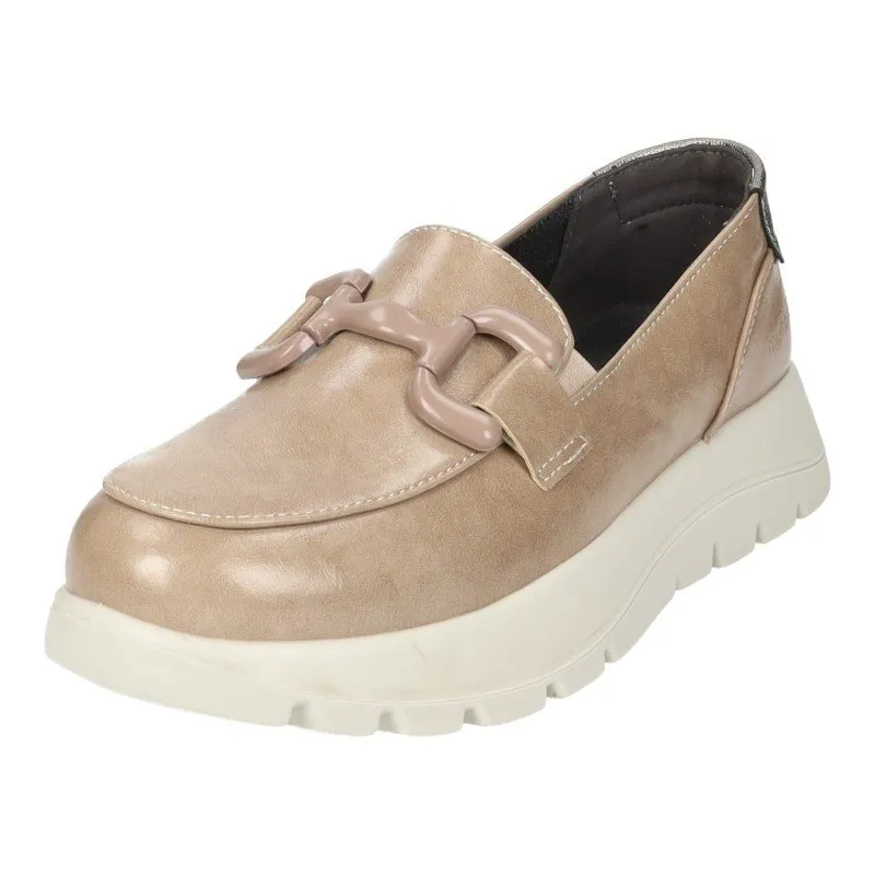 24M623 Mocasines Mysoft color TAUPE