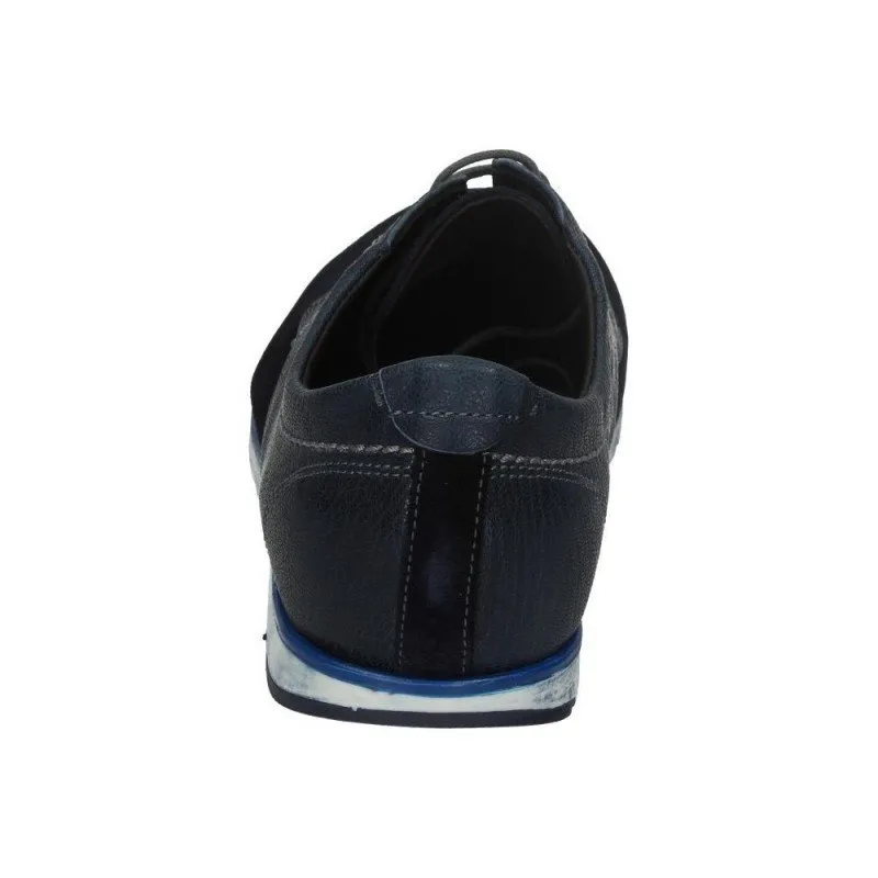 306 BLUCHER DE PIEL color MARINO