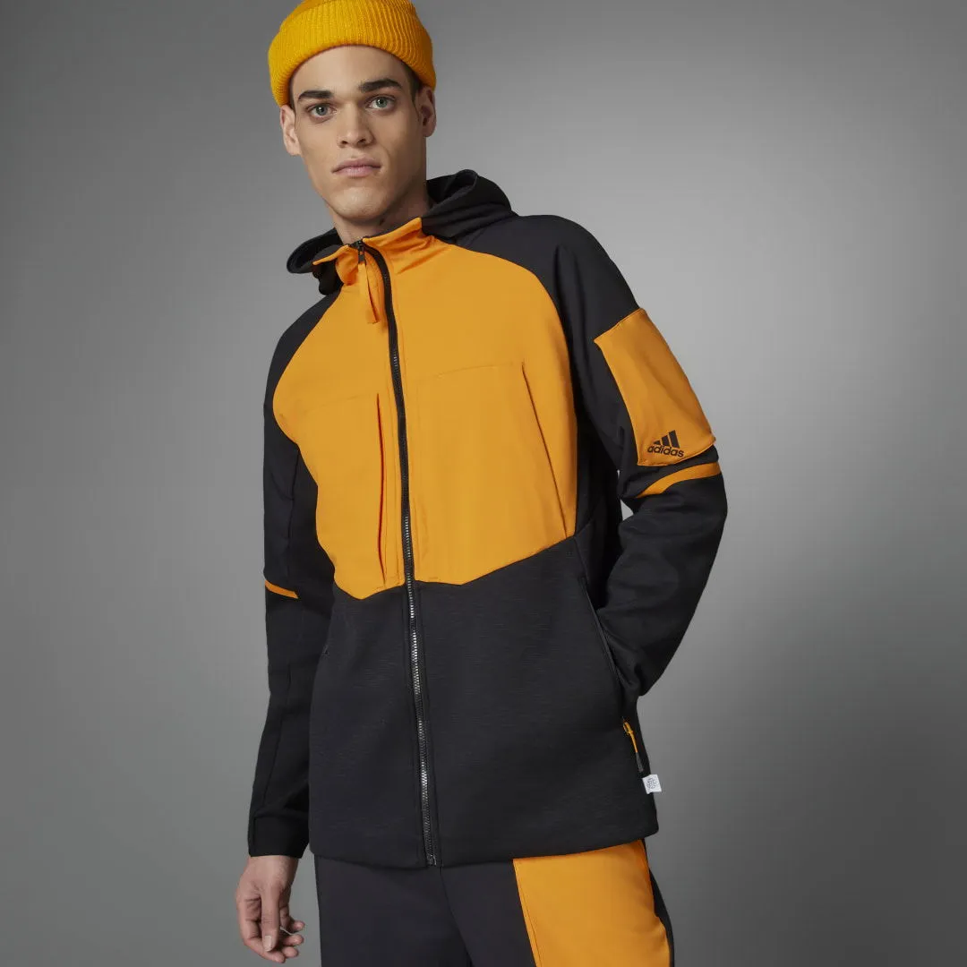 ADIDAS PERFORMANCE DESIGNED FOR GAMEDAY PREMIUM FULLZIP JACKET