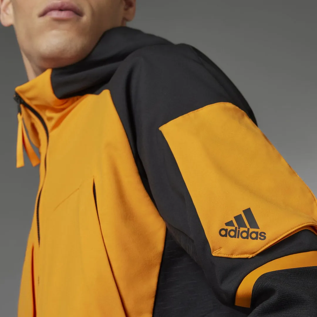 ADIDAS PERFORMANCE DESIGNED FOR GAMEDAY PREMIUM FULLZIP JACKET