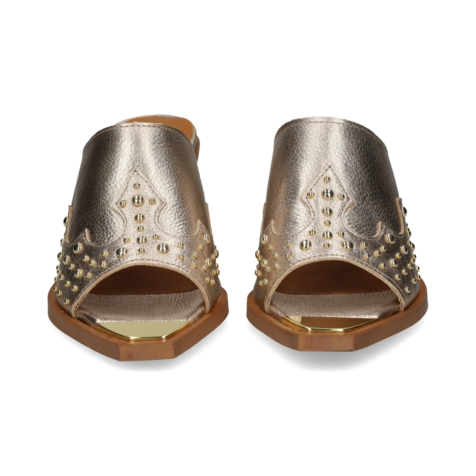 ALPE Sandalias con tacón de Mujer 43 PLATINO