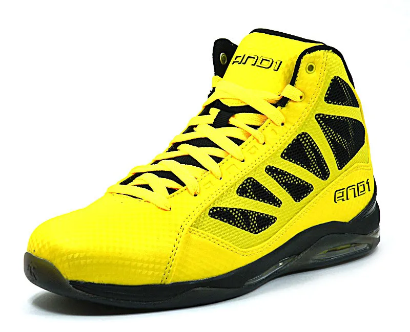 And1 Entourage Mid "Lightning" (amarillo/negro)