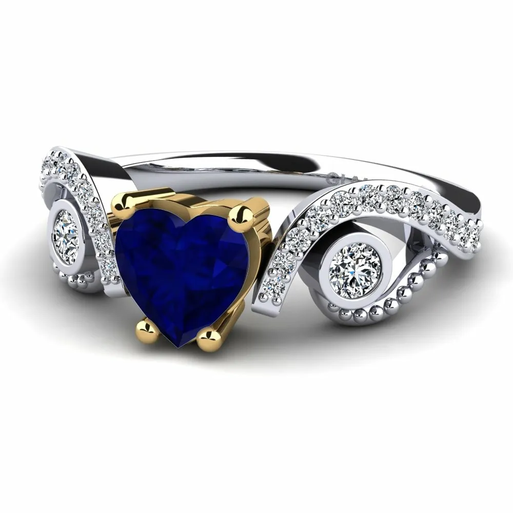 Anillo de compromiso Atifolia
