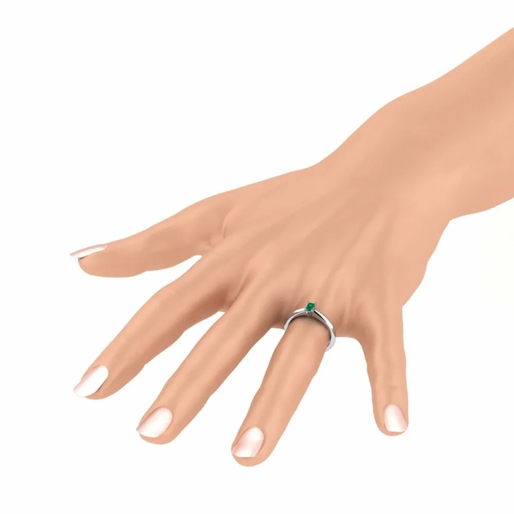Anillo de compromiso Hayley 0.4crt