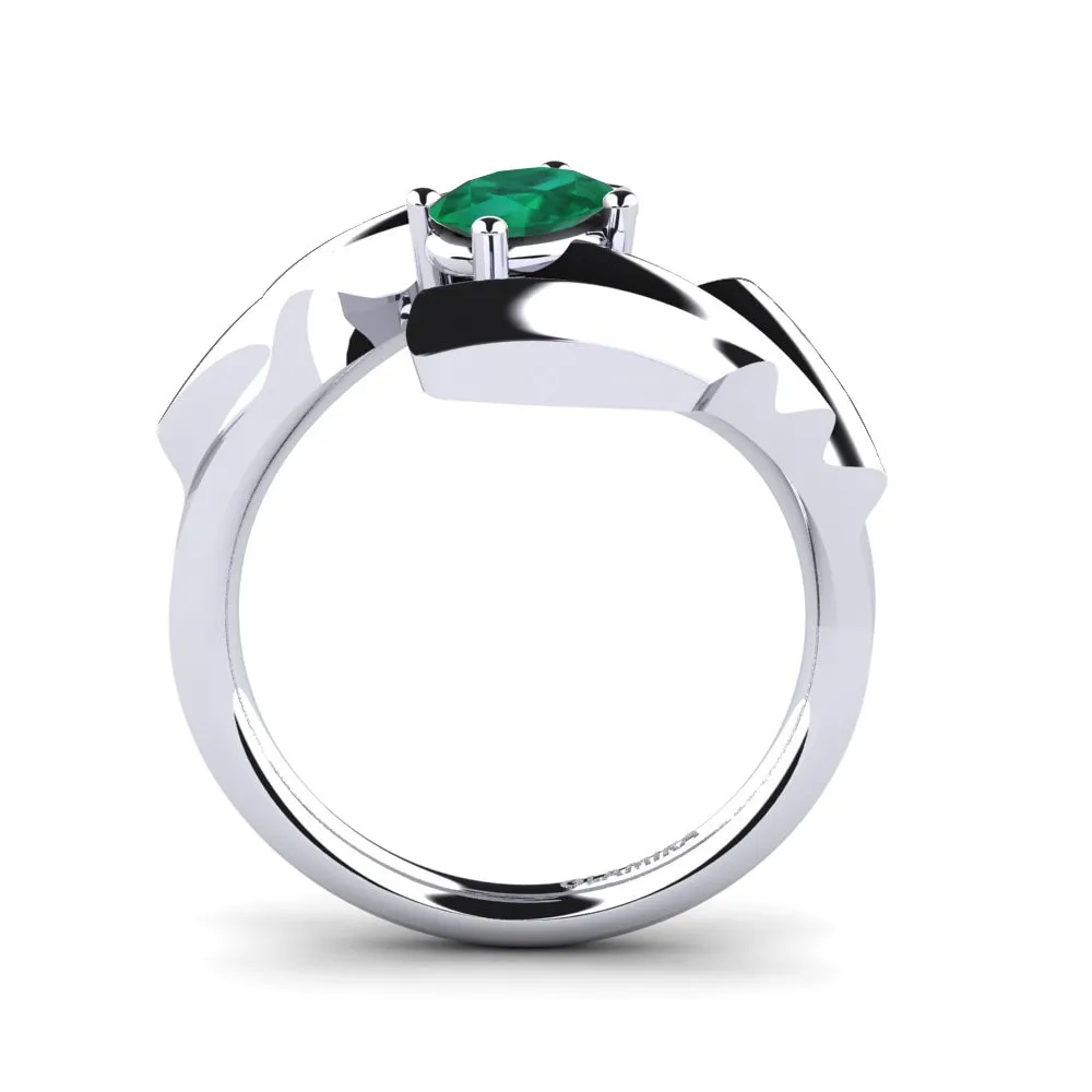 Anillo de compromiso Tulipan