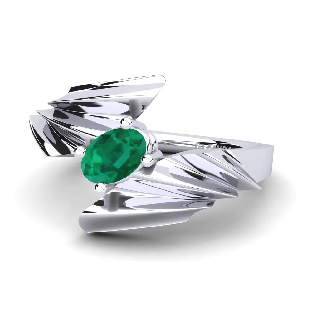 Anillo de compromiso Tulipan