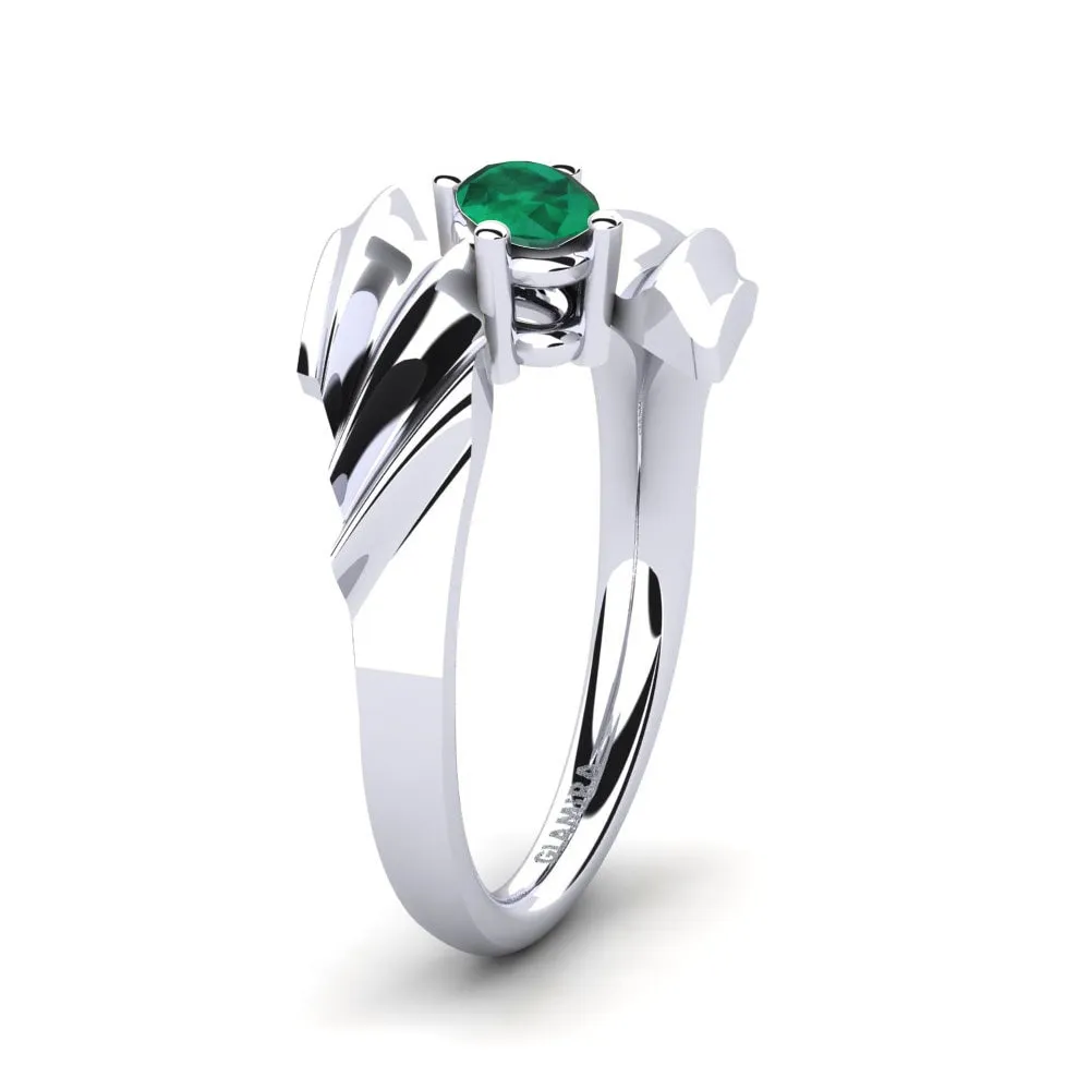 Anillo de compromiso Tulipan