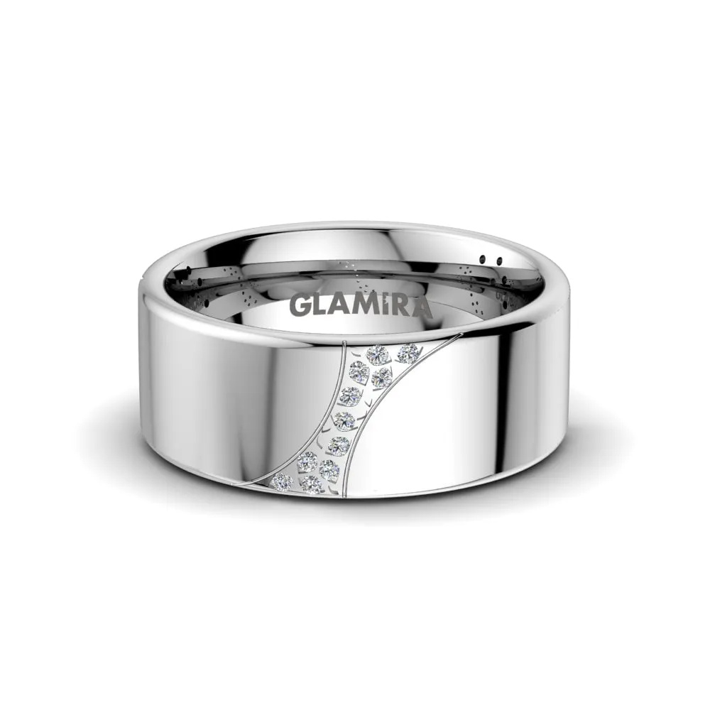Anillo de mujer Alluring River 8mm