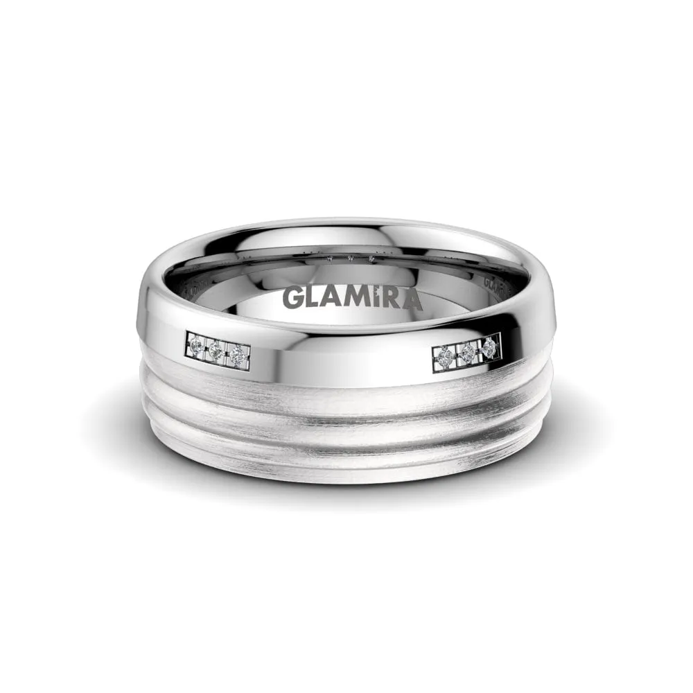 Anillo de mujer Exciting Surface 8mm