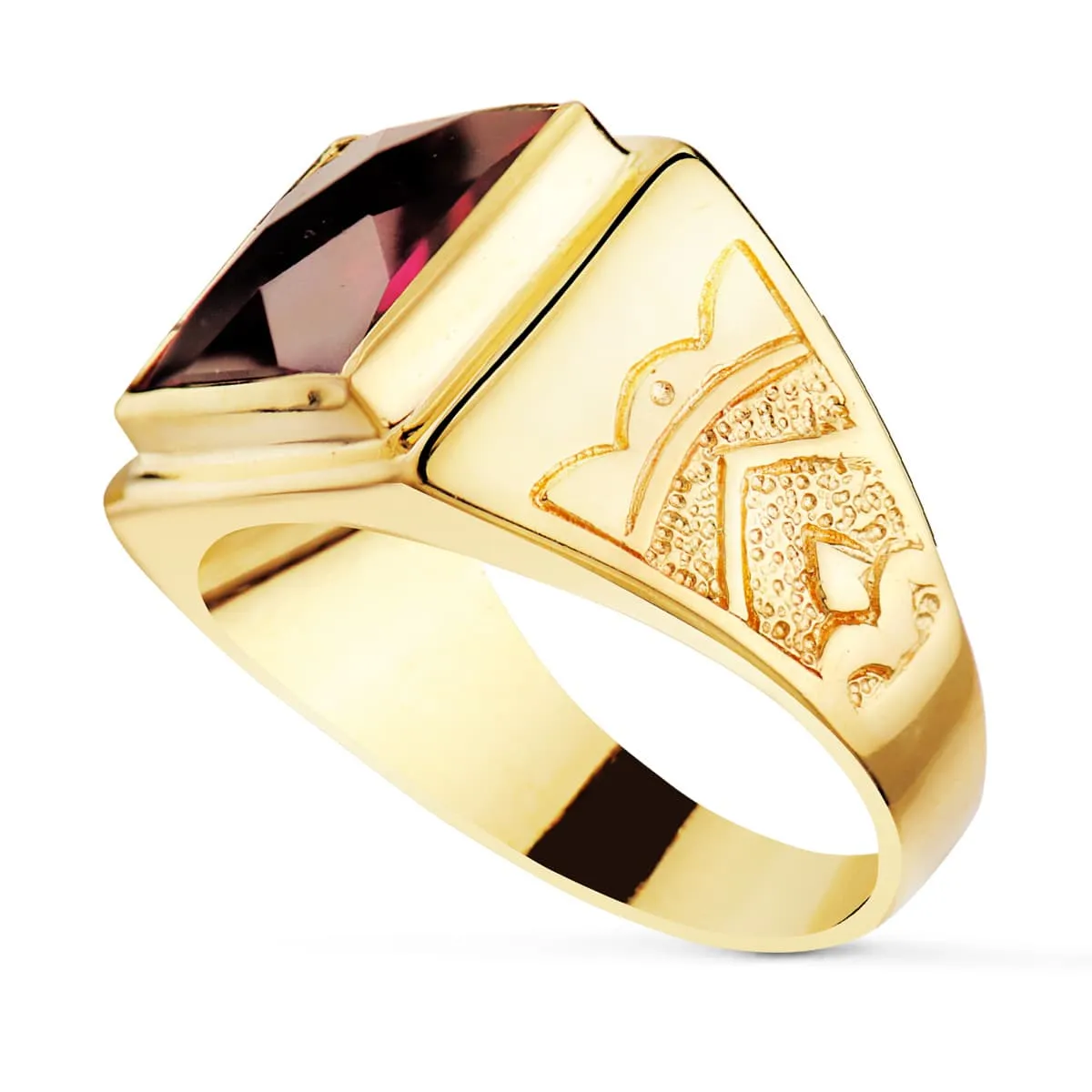 Anillo Oro Sello de Hombre
