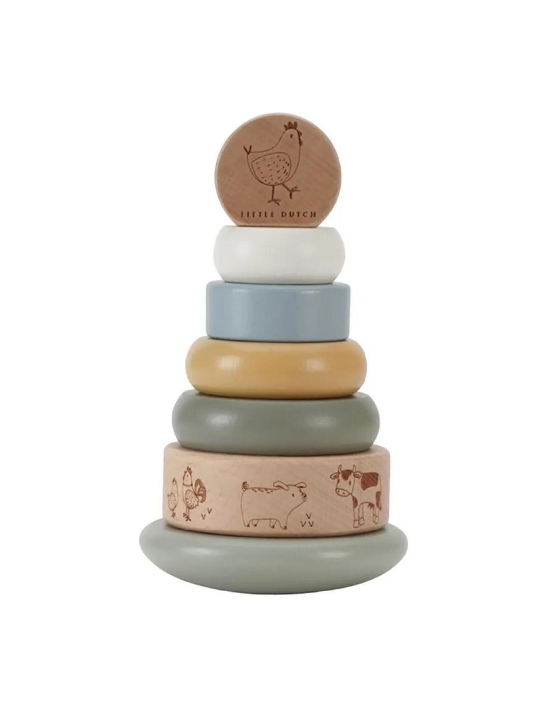 ANILLOS APILABLES BALANCEANTES GRANJA LITTLE DUTCH LD7142