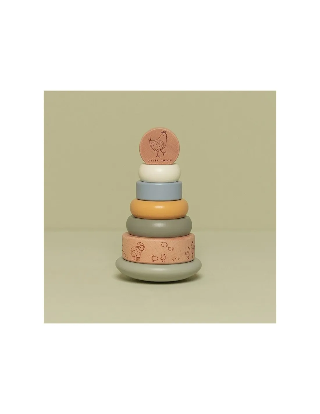 ANILLOS APILABLES BALANCEANTES GRANJA LITTLE DUTCH LD7142