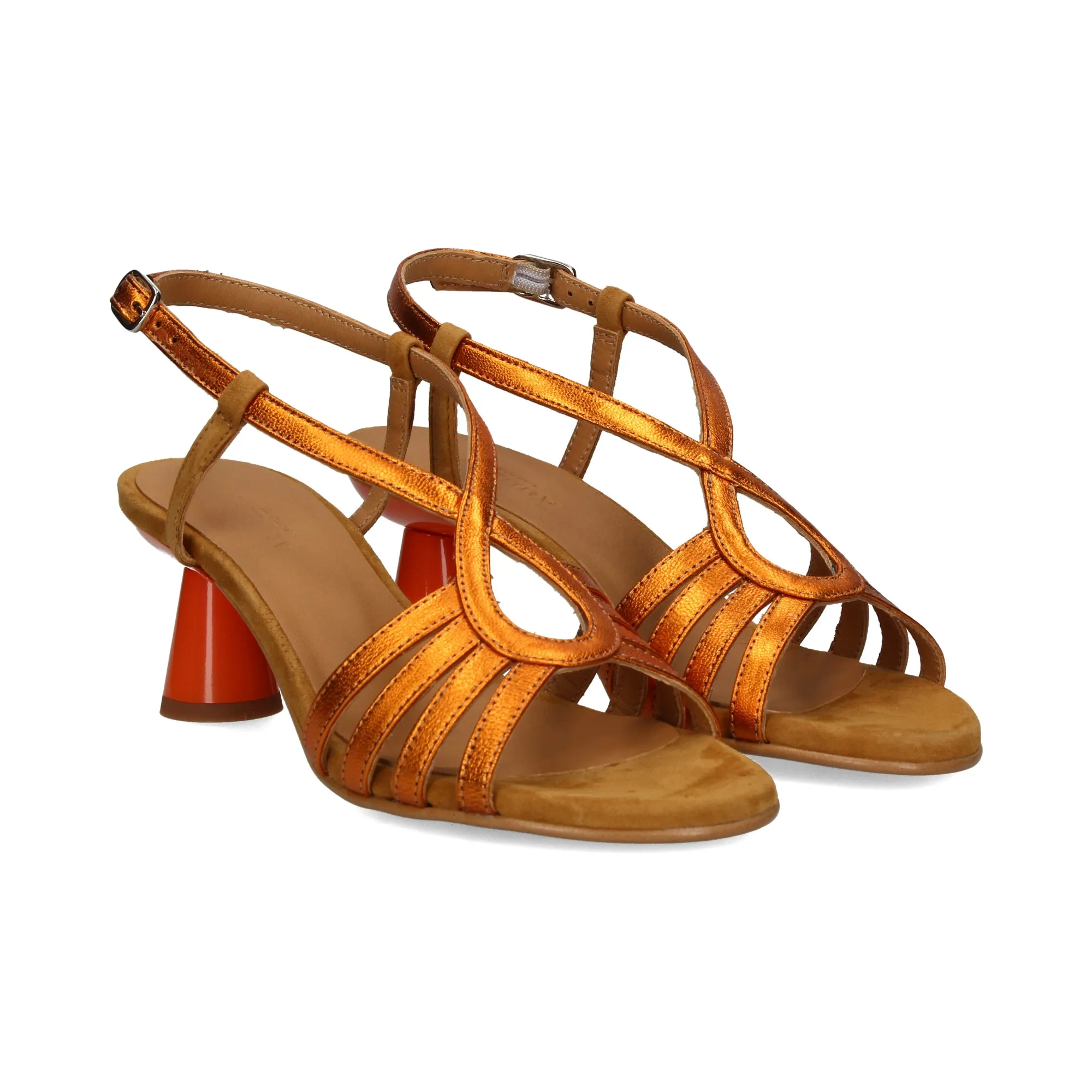 AUDLEY Sandalias con tacón de Mujer MULTI