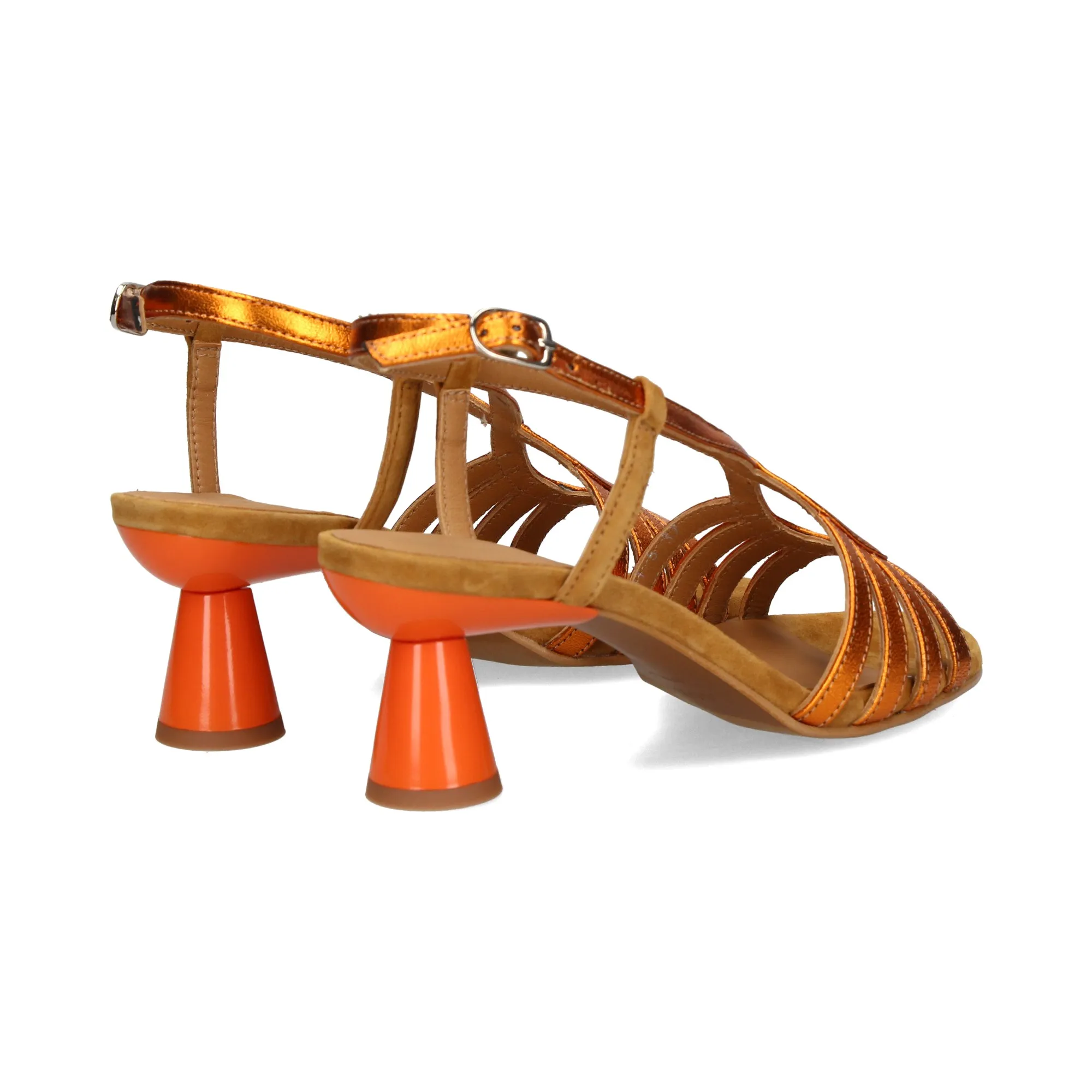 AUDLEY Sandalias con tacón de Mujer MULTI