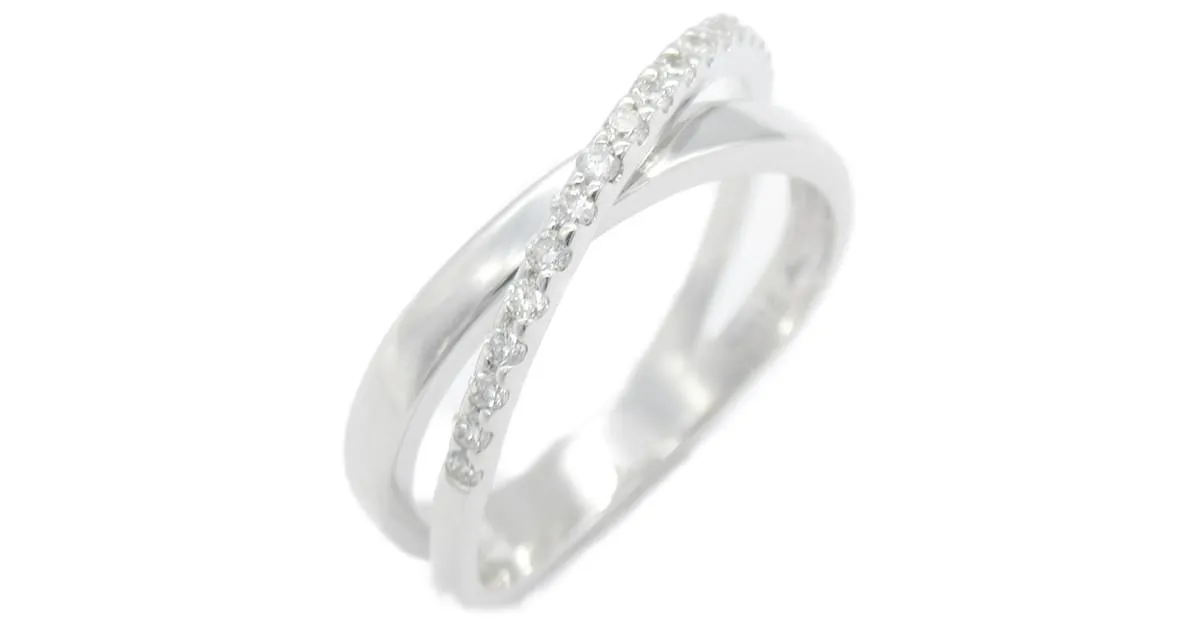 Autre Marque Anillo de oro blanco Vendome Aoyama 