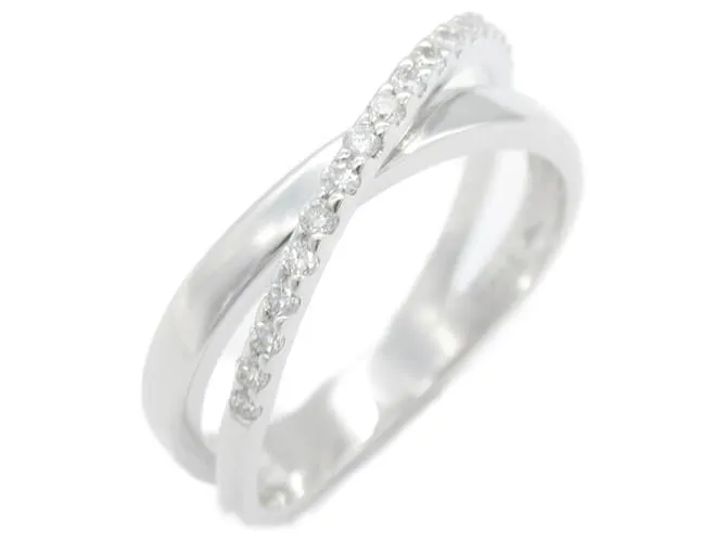 Autre Marque Anillo de oro blanco Vendome Aoyama 