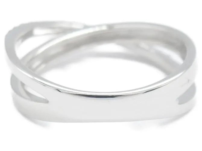 Autre Marque Anillo de oro blanco Vendome Aoyama 