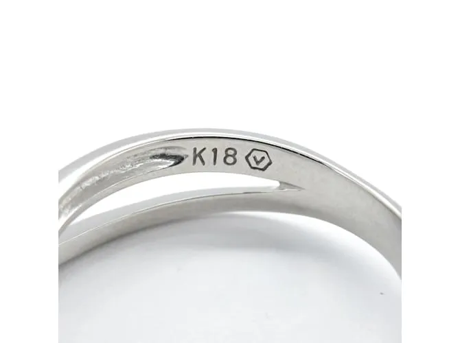 Autre Marque Anillo de oro blanco Vendome Aoyama 