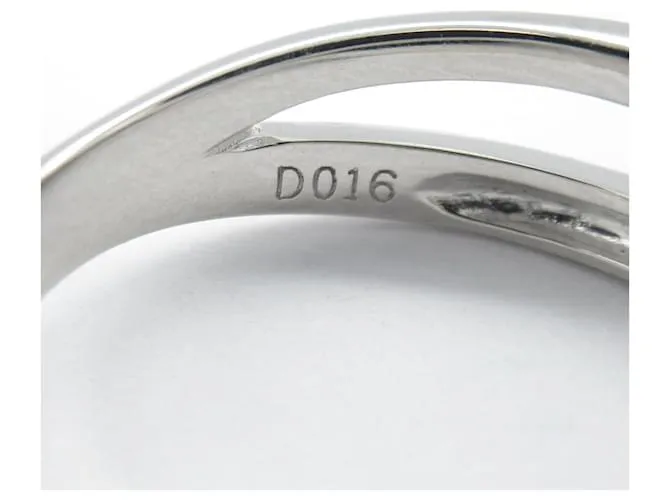 Autre Marque Anillo de oro blanco Vendome Aoyama 