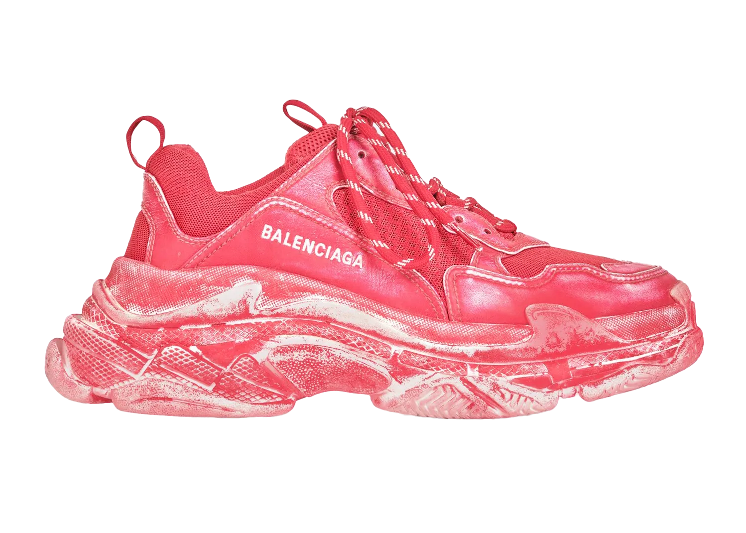 Balenciaga Triple S Faded Red W