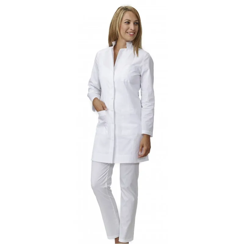 Bata blanca para mujer Maris