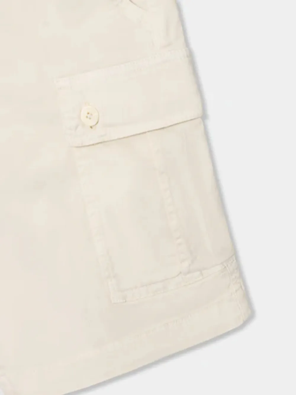 BERMUDA CARGO SILBON BEIGE CLARO