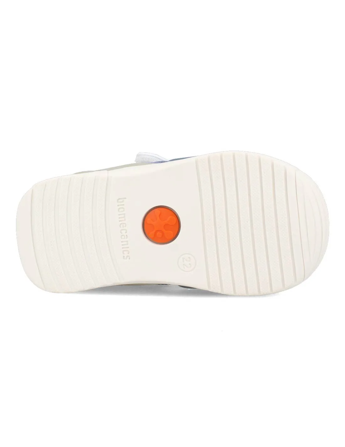 BIOMECANICS  DEPORTIVO BEBé ELáSTICOS REJILLA BLANCO NARANJA