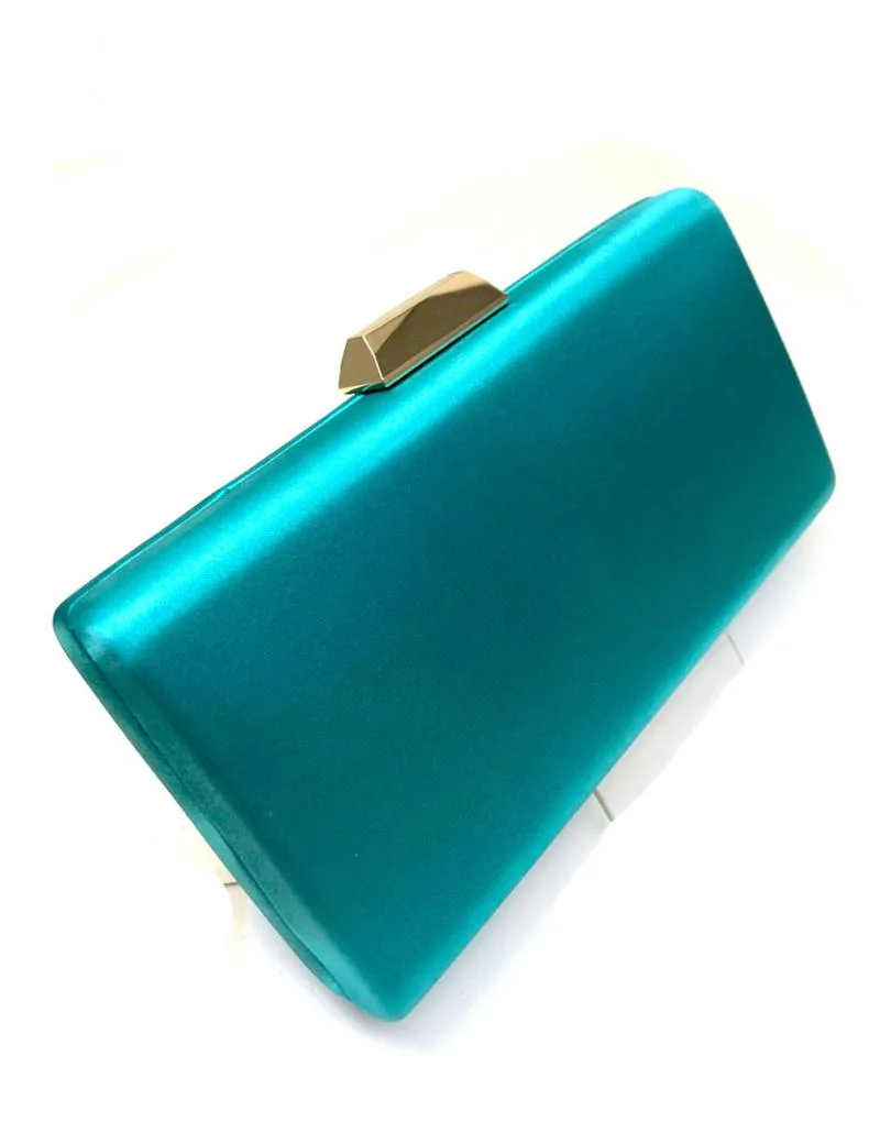 BOLSOS DE FIESTA Y BODAS VERDE TURQUESA DE GRAN CAPACIDAD