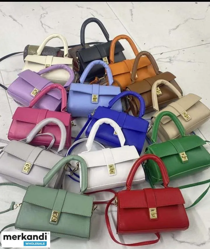 Bolsos de mujer con estilo, al por mayor, variedad de colores.