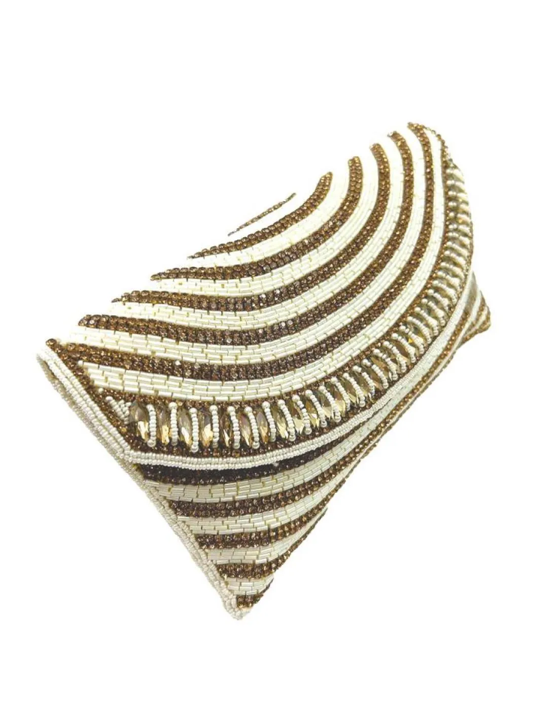 BOLSOS FIESTA DORADOS Y BLANCOS CARTERA JOYA CON PEDRERIA PARA MADRINAS