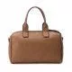 bolsos Refresh marrón con detalles de agujeros y dos asas