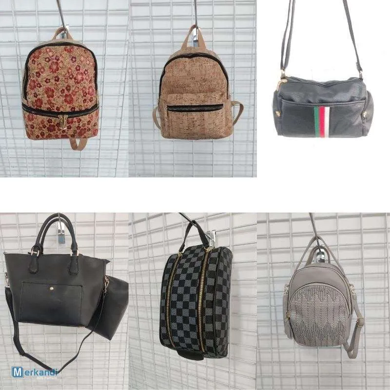 Bolsos y mochilas lote surtido nuevo stock 2021 REF: 1644