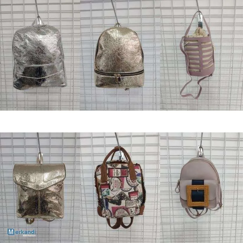 Bolsos y mochilas lote surtido nuevo stock 2021 REF: 1644