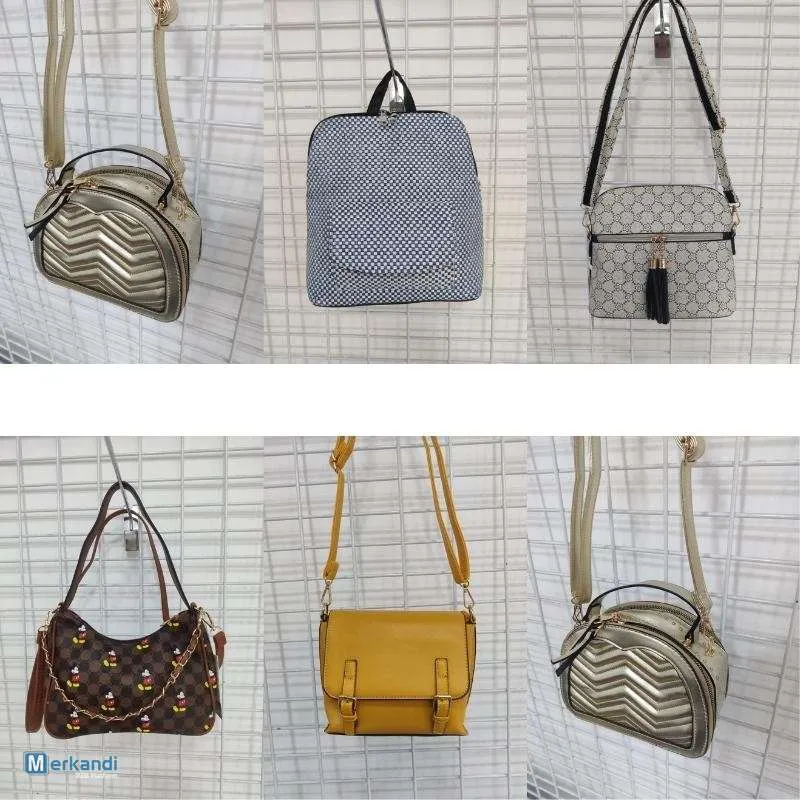 Bolsos y mochilas lote surtido nuevo stock 2021 REF: 1644