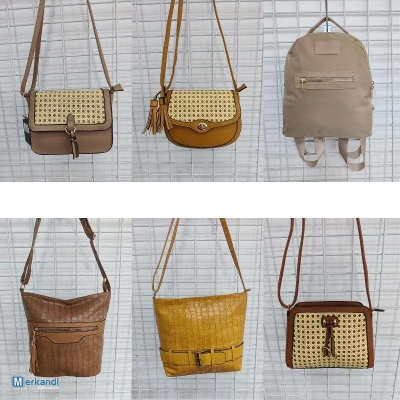 Bolsos y mochilas lote surtido nuevo stock 2021 REF: 1644