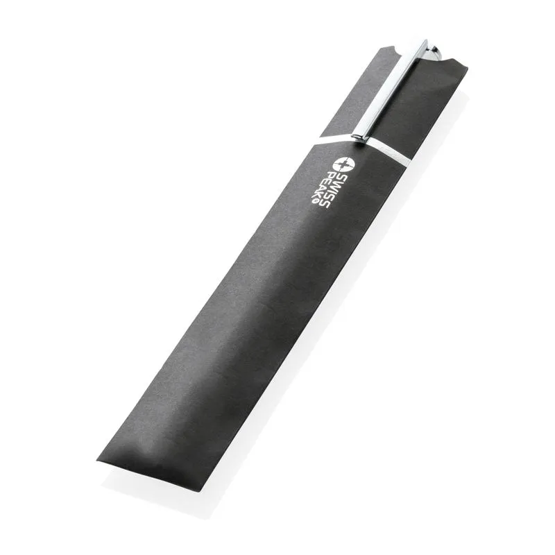 Bolígrafo de aluminio promocional Swiss Peak