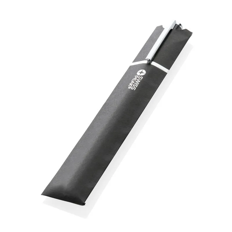 Bolígrafo de aluminio promocional Swiss Peak