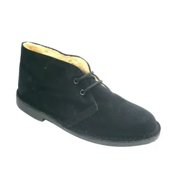 Bota safari con forro El Corzo en negro