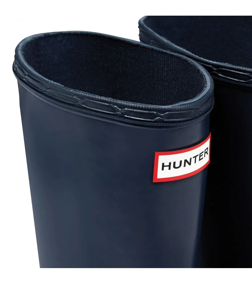 BOTAS DE AGUA HUNTER CLASICAS ORIGINAL AZUL MARINO