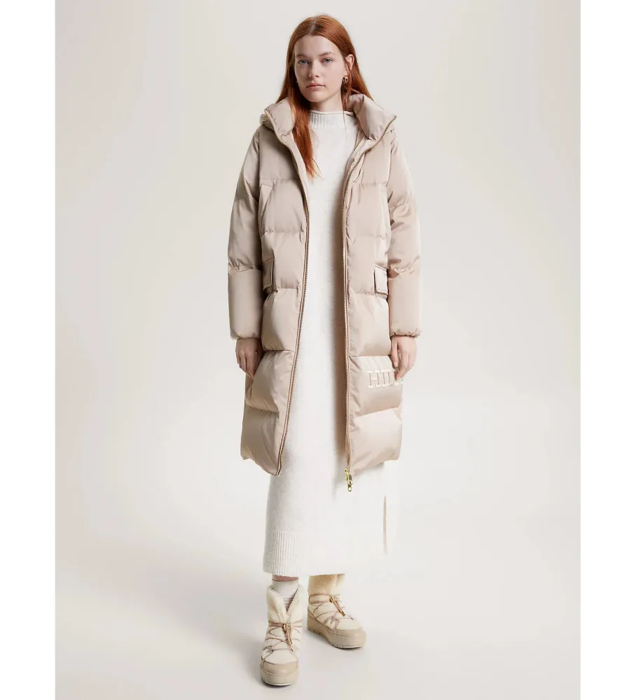 Botas de Nieve Peluche beige
