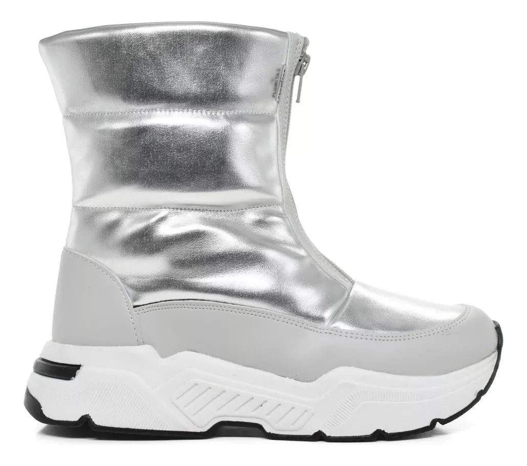 Botas Mujer Niños Pre Sky Nieve Lluvia Impermeable Plumitas 