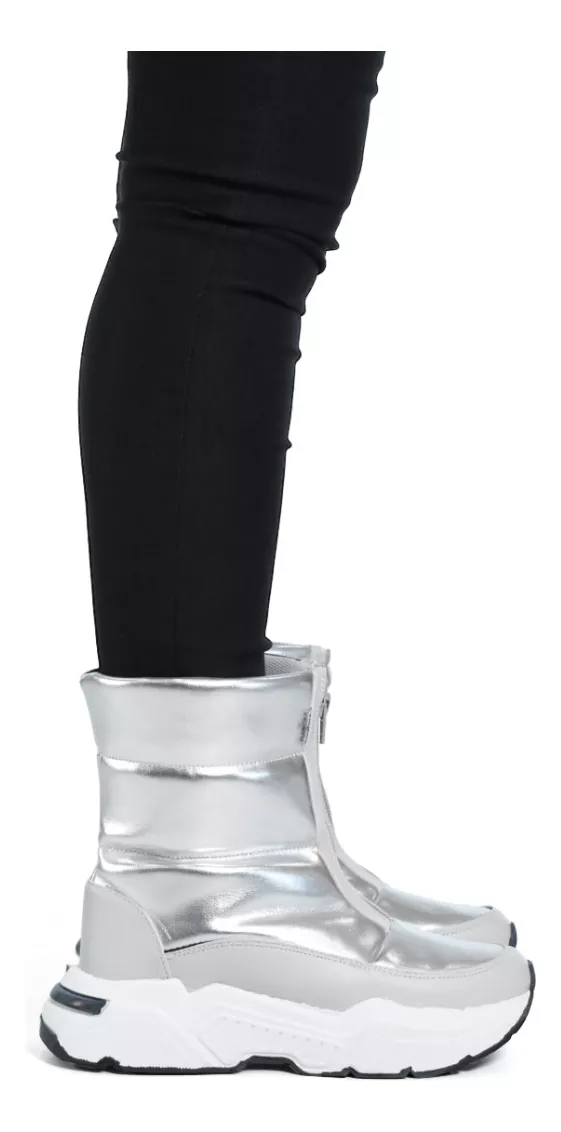 Botas Mujer Niños Pre Sky Nieve Lluvia Impermeable Plumitas 