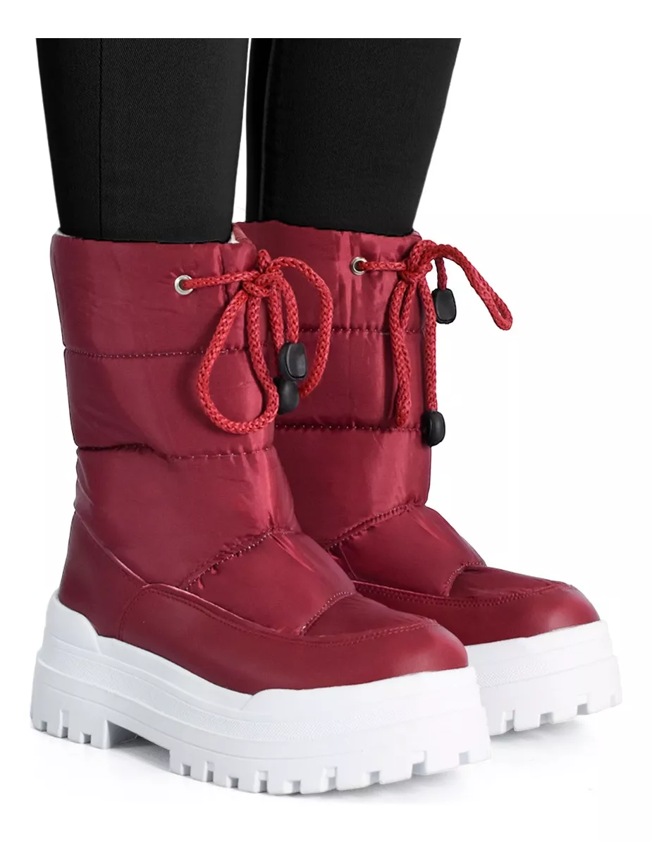 Botas Mujer Pre Sky Lluvia Nieve Impermeable Serafinne 700