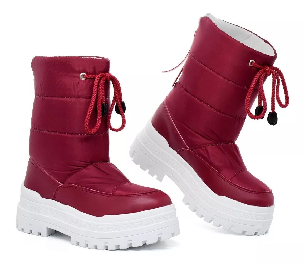 Botas Mujer Pre Sky Lluvia Nieve Impermeable Serafinne 700