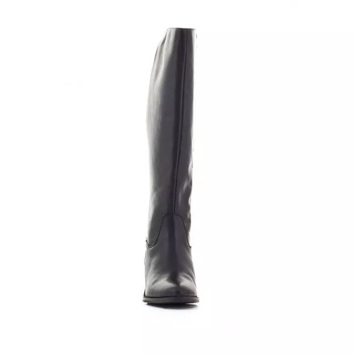 Botas tacón Redlove raina negras con elástico posterior