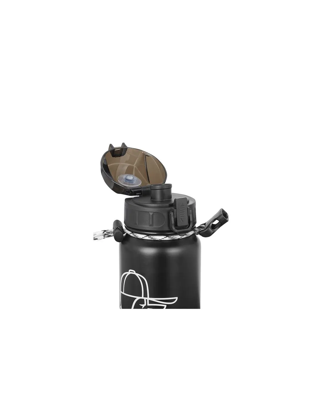 Botella Picture Galway Vacuum Negro