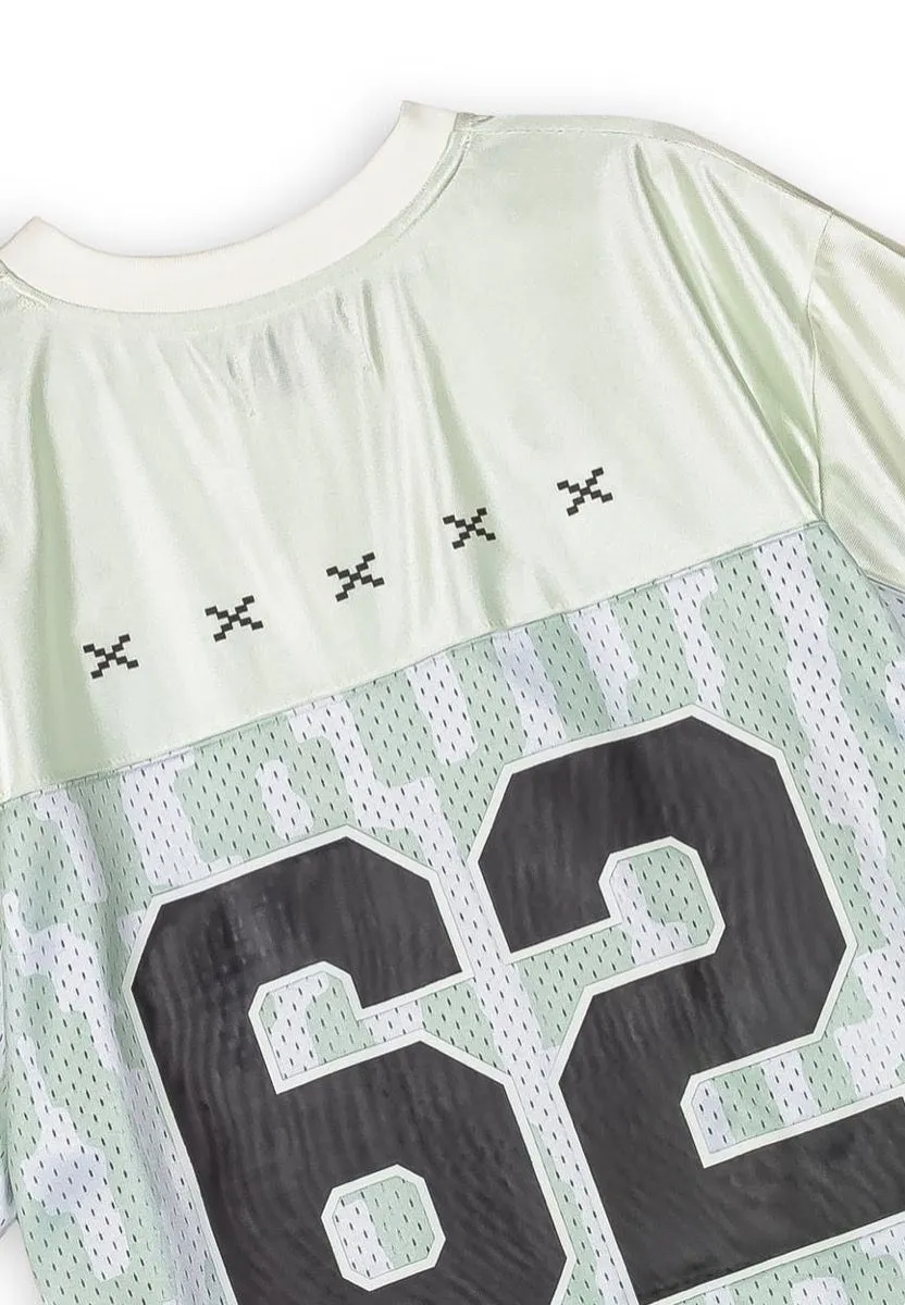 CAMISETA DE FOOTBALL GRIMEY LUCKY DRAGON MESH  WHITE | SS24