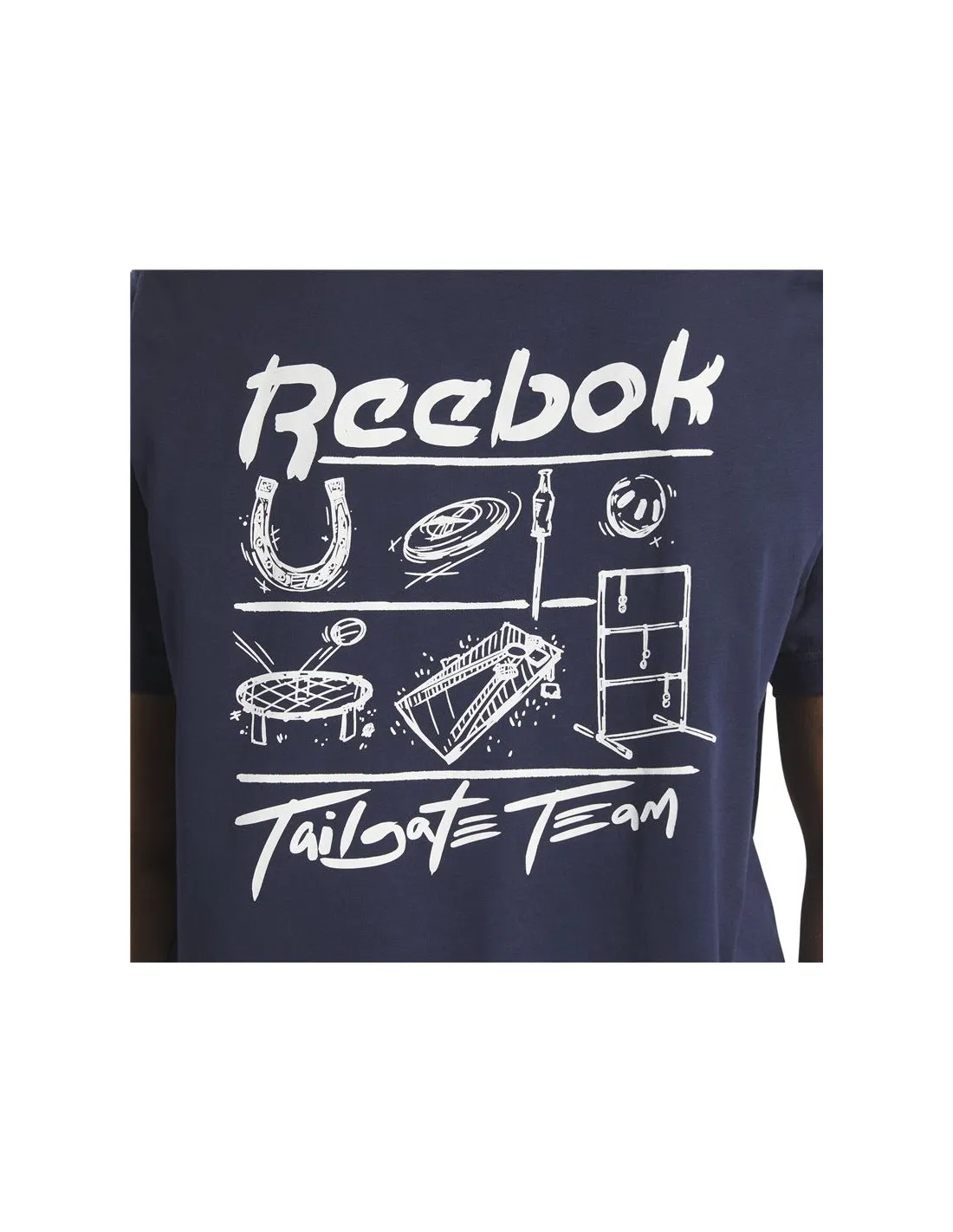 Camiseta Reebok GS Tailgate Team SS