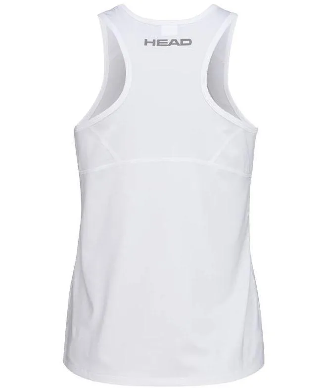 Camiseta Tirantes HEAD Club 22 Tank Mujer Blanco